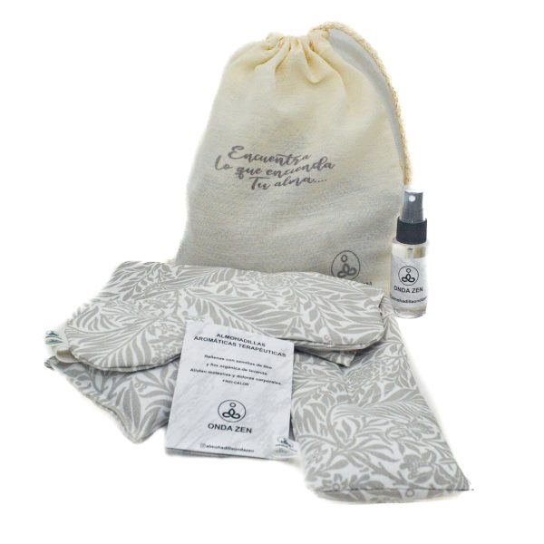 KIT BIENESTAR Completo con Almohadilla Cervical